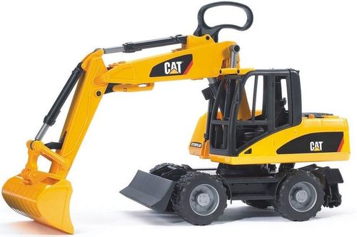 купить Машина Bruder 2445 Колесный экскаватор Caterpillar CAT, 42269 в Кишинёве 