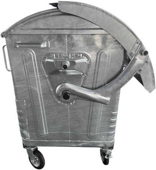 cumpără Coș de gunoi Uniplast 37210 1100 L galvanizat pe roti (1.2 mm) (dezasamblat) GC în Chișinău 