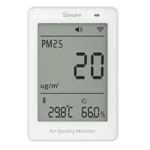 купить Датчик Sonoff Matter Over Wi-Fi Air Quality Monitor AirGuard PM2.5 / PM10 (SAWF-07P) в Кишинёве 