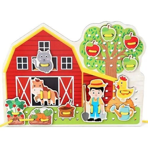 cumpără Jucărie miscellaneous 11131 Jucarie din lemn siret Ferma 232-191 în Chișinău 