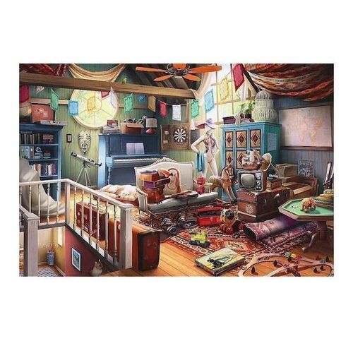 купить Пазл Trefl 20220 Wooden puzzle 500+1. Comori în pod в Кишинёве 