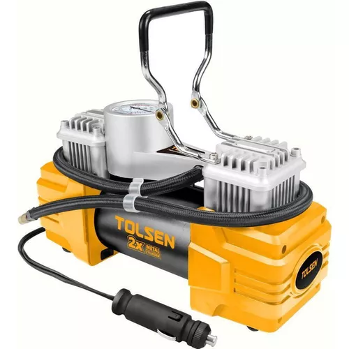 cumpără Compresor auto portabil Tolsen Compresor auto 2 cilindre 12V (65516) în Chișinău 