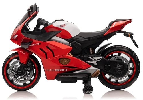 cumpără Mașină electrică pentru copii Richi (67898) Motocicleta rosie pe acumulator pentru copii (V5) în Chișinău 