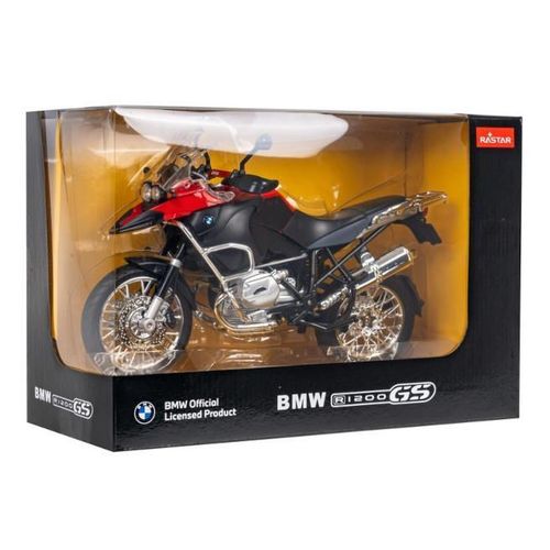 cumpără Mașină Rastar 42000 Motocicleta Die cast 1:9 BMW R1200GS, rosu, 1928D în Chișinău 