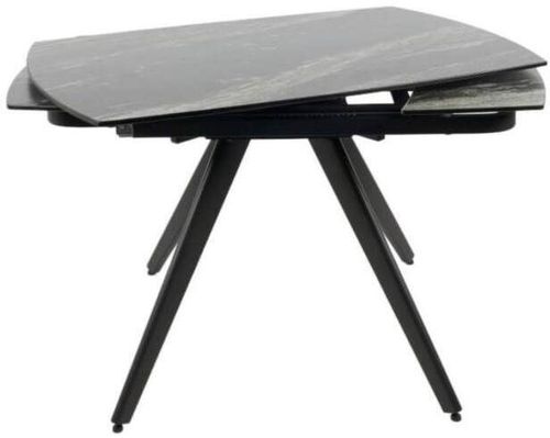 купить Стол Interdepo VIGO Black Galaxy Matt (раскладной) в Кишинёве 