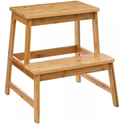 cumpără Scaun 5five 55775 Scara-taburet 2 niveluri 43x43x46.8cm, bambus în Chișinău 