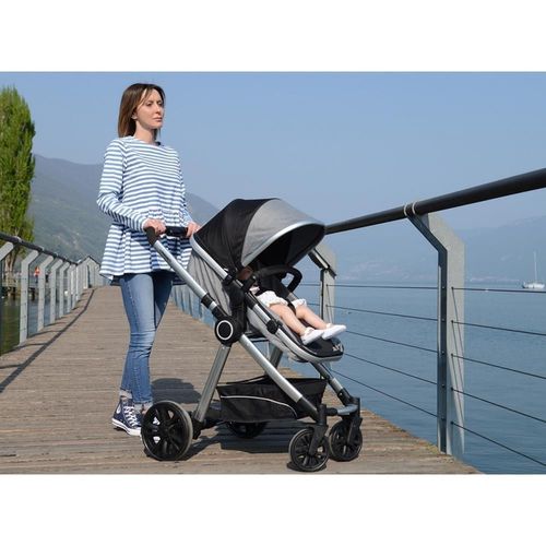 купить Детская коляска Foppapedretti 3in1 Bikini Plus albastru в Кишинёве 