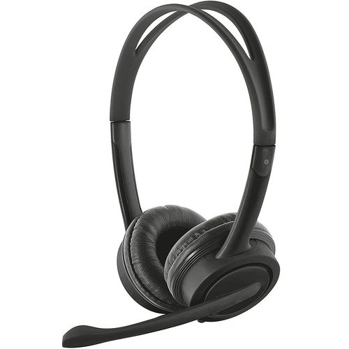 cumpără Trust Mauro USB Headset, with Microphone, Inline remote control, mute switch for microphone and headphones, USB, Black în Chișinău 