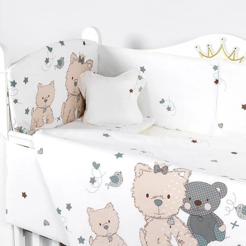 cumpără Lenjerie de pat pentru copii PernaMea Set lenjerie 8 piese Lovely Puppy (PM.100262/9) în Chișinău 