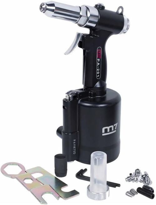 купить Заклёпочник ручной Mighty Seven PA-201 Пневмагидравлический, 14мм/от 2,4 до 6,4мм в Кишинёве 