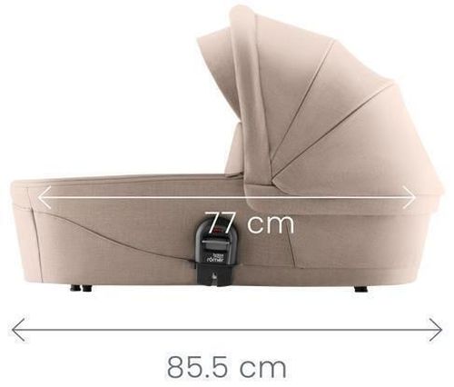 купить Аксессуар для колясок Britax-Römer SMILE 5Z CARRYCOT Style Mineral Grey (2000041713) в Кишинёве 