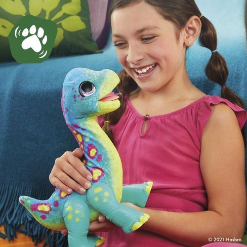 купить Игрушка Hasbro F1739 Furreal Интерактивная игрушка Snackin Sam the Bronto в Кишинёве 