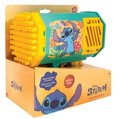 купить Игрушка As Kids 5200-01388 Giga Пистолет д/мыльных пузырей Stitch в Кишинёве 