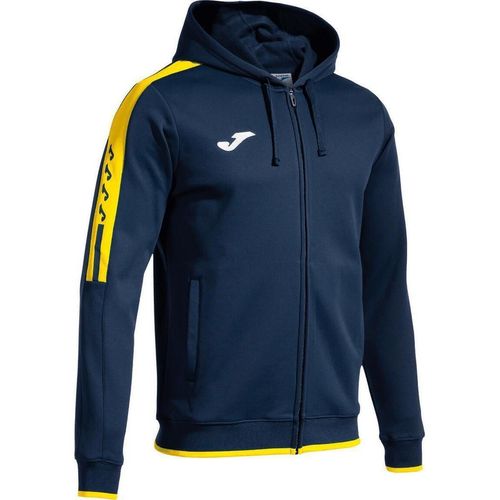 купить Одежда для спорта Joma Olimpiada Zip-Up Hoodie Navy Yellow (L) 103707.339 в Кишинёве 