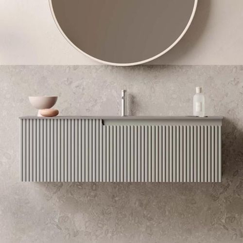 cumpără Dulap pentru lavoar Orka Moonlight 90 mink matt (un sertar) în Chișinău 