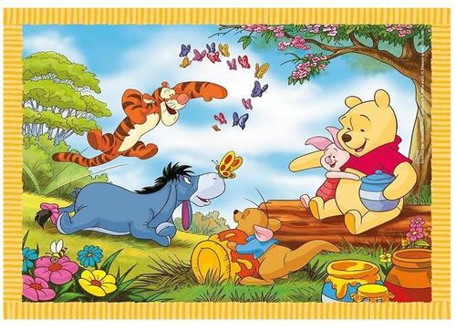 cumpără Puzzle Clementoni Puzzle 4in 1 DISNEY WINNIE THE POOH (21514) în Chișinău 
