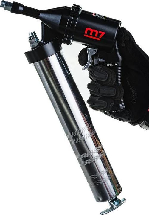купить Насос для ГСМ Mighty Seven SG-400 Шприц пневматический для раздачи консист.смазки, импульсный в Кишинёве 