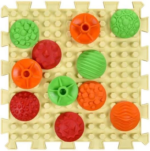 купить Коврик игровой Ortek 12993 Коврик-пазл массажный, 4эл в Кишинёве 