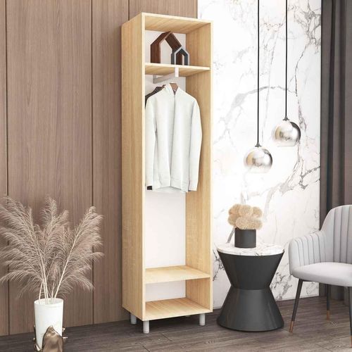 cumpără Dulap de birou Mobildor-Lux Dulap pt haine Birou-1 (55x40x210H cm) Sonoma în Chișinău 