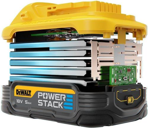 купить Зарядные устройства и аккумуляторы DeWalt DCBP518H2-XJ 5AH 18Vx2 POWERSTACK в Кишинёве 