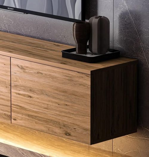 cumpără Comodă TV Trendy Iluminat cu neon, pin Atlantic în Chișinău 