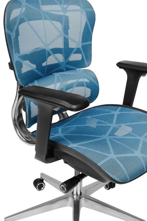 купить Офисное кресло CUSTÓ Torino, albastru в Кишинёве 