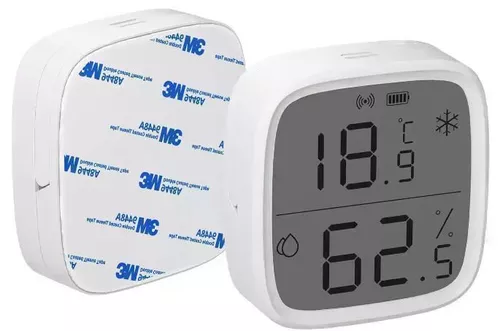 купить Датчик Sonoff LCD Smart Temperature Humidity Sensor Zigbee (SNZB-02D) в Кишинёве 