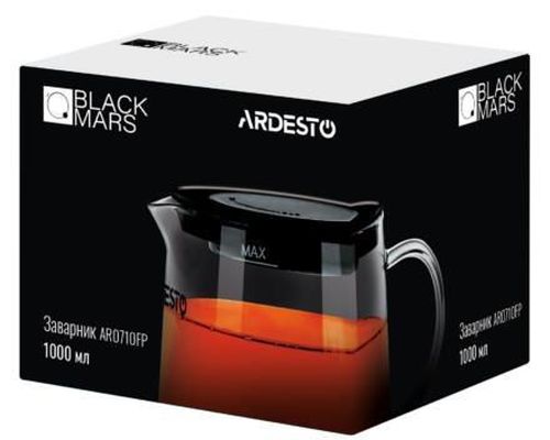 купить Чайник заварочный Ardesto AR0710FP Black Mars 1000ml в Кишинёве 
