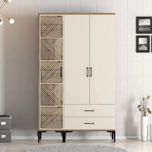 cumpără Dulap Trendy Kumsal PT-Nuc, Smantana în Chișinău 