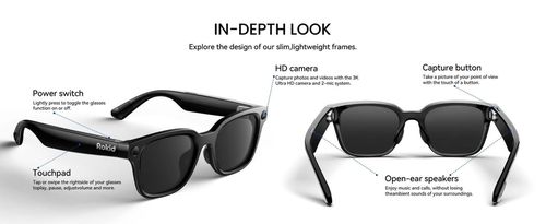 купить Умные очки Rokid AI Glasses Neo Style в Кишинёве 