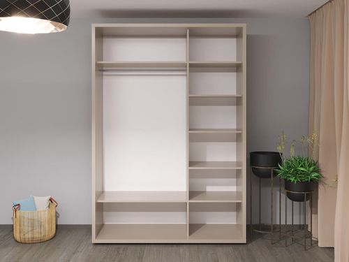 cumpără Dulap Bayro Murano 1600x2300x600 серый камень, купе (606208) în Chișinău 