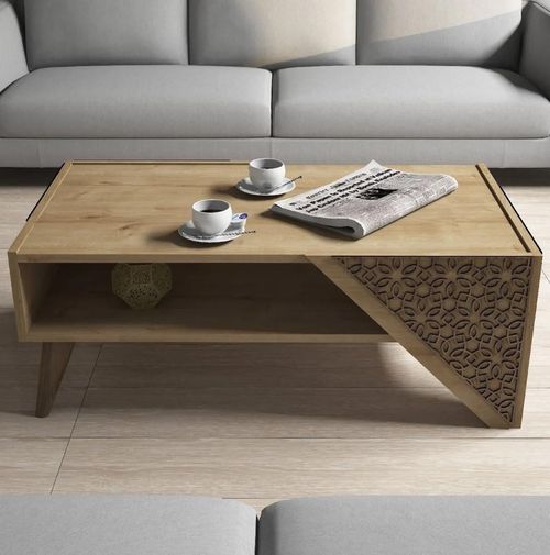 купить Журнальный столик Trendy Берил, дуб 105x58x40 см в Кишинёве 