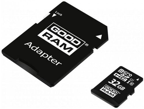 купить Флеш карта памяти SD GoodRam M1AA-0320R12, Micro SD Class 10 + adapter в Кишинёве 