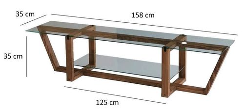 cumpără Comodă TV Trendy Amalfi, Nuc 158x35x35cm în Chișinău 