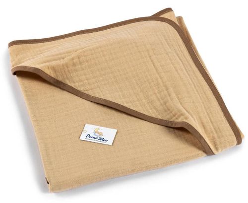 cumpără Accesoriu pentru baie PernaMea Prosop 90x90cm Muslin Mod-2 Maro (PM.101349/16) în Chișinău 