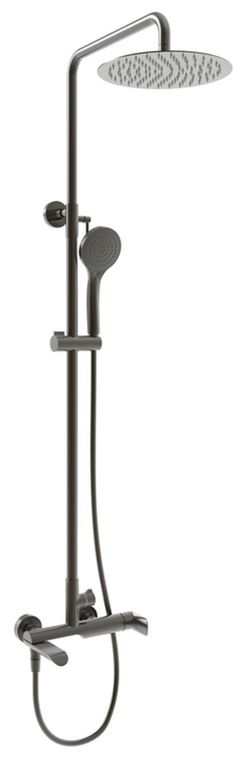 купить Душевая панель Rubineta OLO+ULTRA-10 (SW) (DV3/4) (GRAPHITE) в Кишинёве 