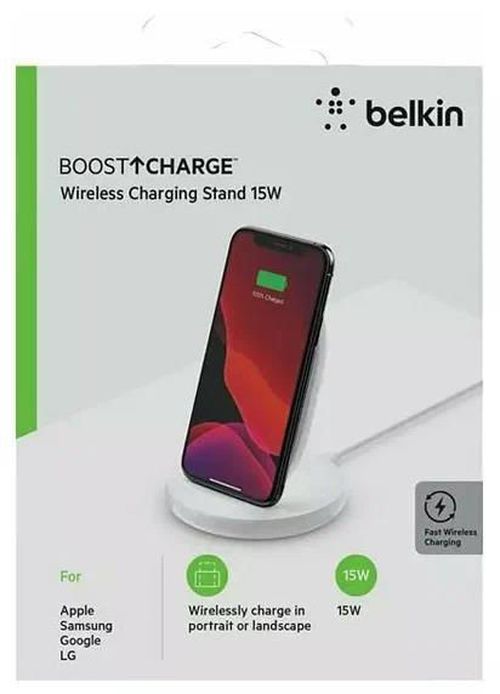 купить Зарядное устройство беспроводное Belkin WIB002VFWH в Кишинёве 