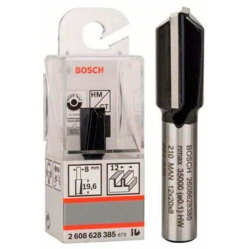 купить Набор головок, бит, насадок Bosch 2608628385 Фреза для дерева 8x12x51 в Кишинёве 