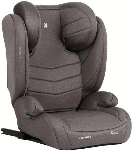 Scaun auto cu isofix i-Size KikkaBoo i-Stand Brown (15-36 kg) 