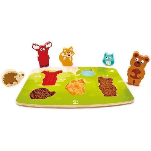 cumpără Puzzle Hape E1621A FOREST ANIMAL TACTILE PUZZLE în Chișinău 