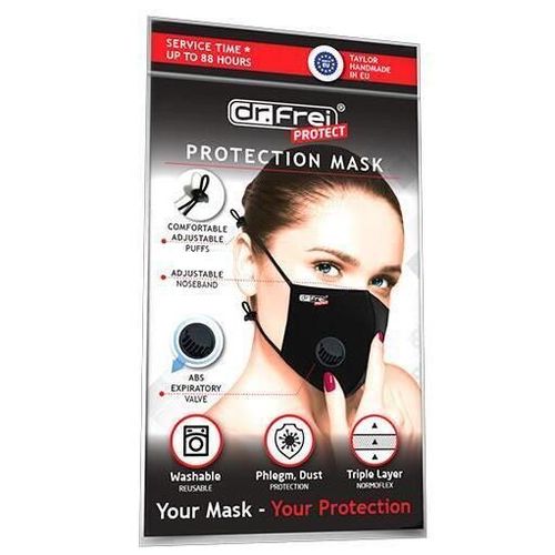купить Маска защитная Dr.Frei M0201 XS/M negru в Кишинёве 