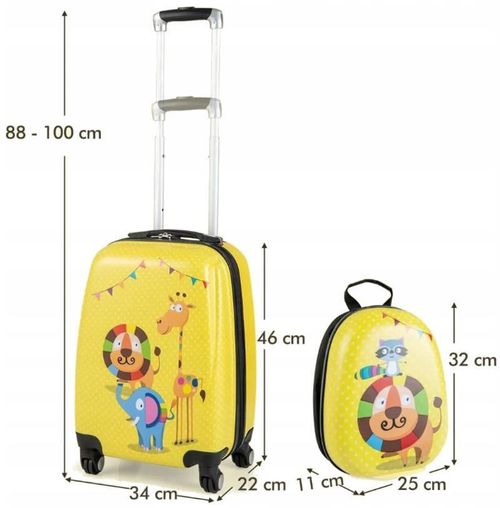 cumpără Rucsac pentru copii Costway BN10007 (Yellow) în Chișinău 