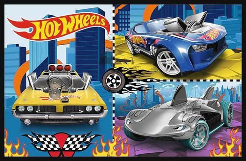 cumpără Puzzle Trefl 34442 Puzzles 2x70 Toy cars, Hot Wheels în Chișinău 