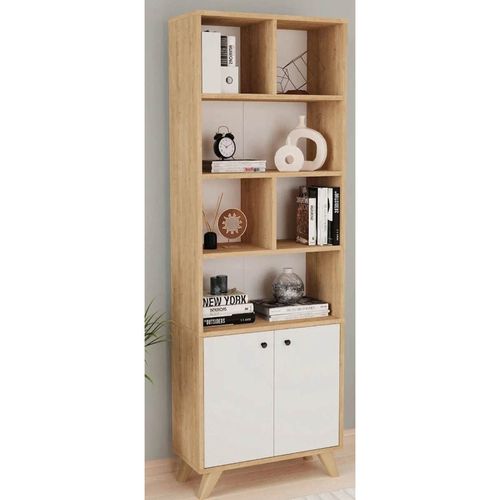 купить Шкаф Nex Home Смирна, 64x30x187 см, Дуб/Белый (15-28-14) в Кишинёве 