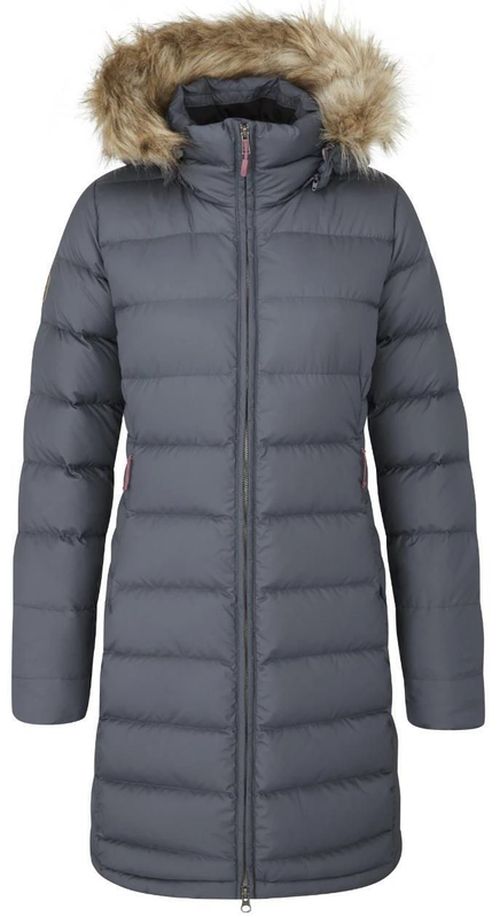 купить Одежда для спорта Rab Scurta dame Deep Cover Parka Steel 10 (QDB-33-STE-10) в Кишинёве 