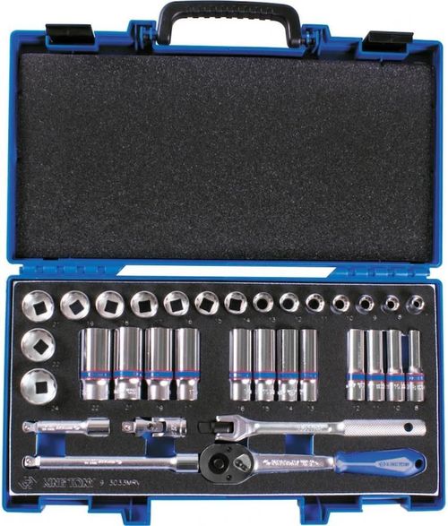 cumpără Set de unelte de mână King Tony 3033MRV набор 3/8" торцевых головок, 12 гран. 8-22", принадлежностей, 33 пр. în Chișinău 