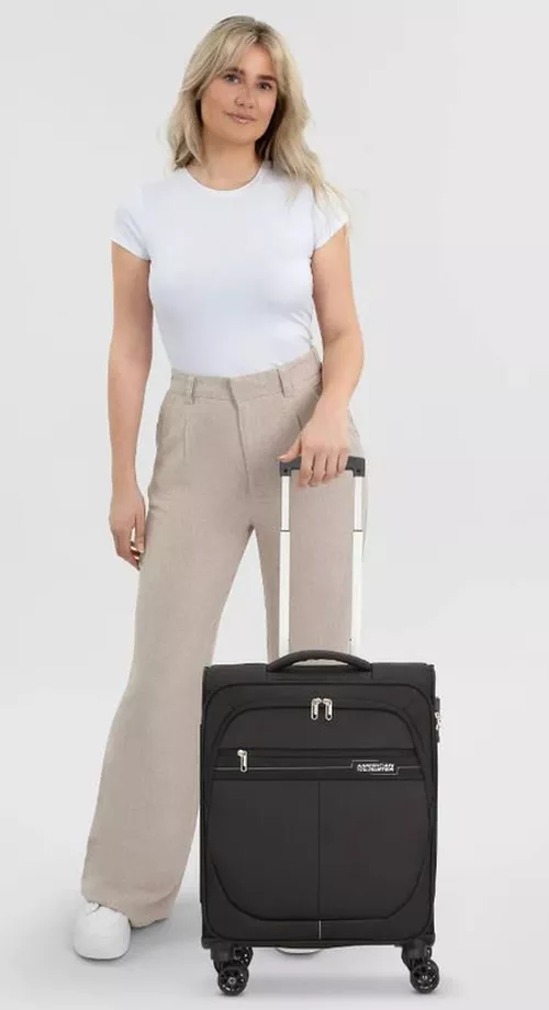 купить Чемодан American Tourister Deep Dive Black S (132503/1062/S) в Кишинёве 