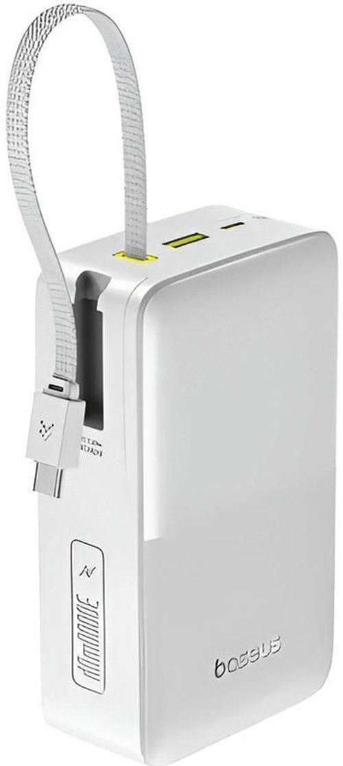 cumpără Acumulator extern USB (Powerbank) Baseus E0028101, EnerFill FC51 Bipow 2 Pro Digital Display, Moon White în Chișinău 