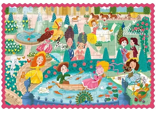 cumpără Puzzle Dodo 300404 Puzzle Prințese la plimbare, 100 elem. în Chișinău 