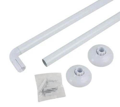 купить Карниз для ванной Hydro S 0530015 Bara de colt pentru perdea dus, inox , alba в Кишинёве 